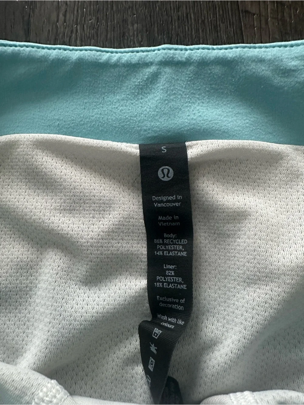 Men's Lululemon Bright Blue Athletic Drawstring Shorts